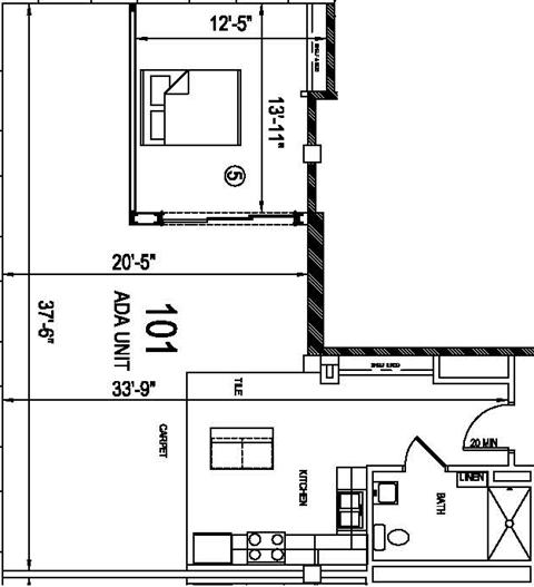 280 N 2nd Avenue 1 Bed Apartment, Loft for Rent - Photo Gallery 23